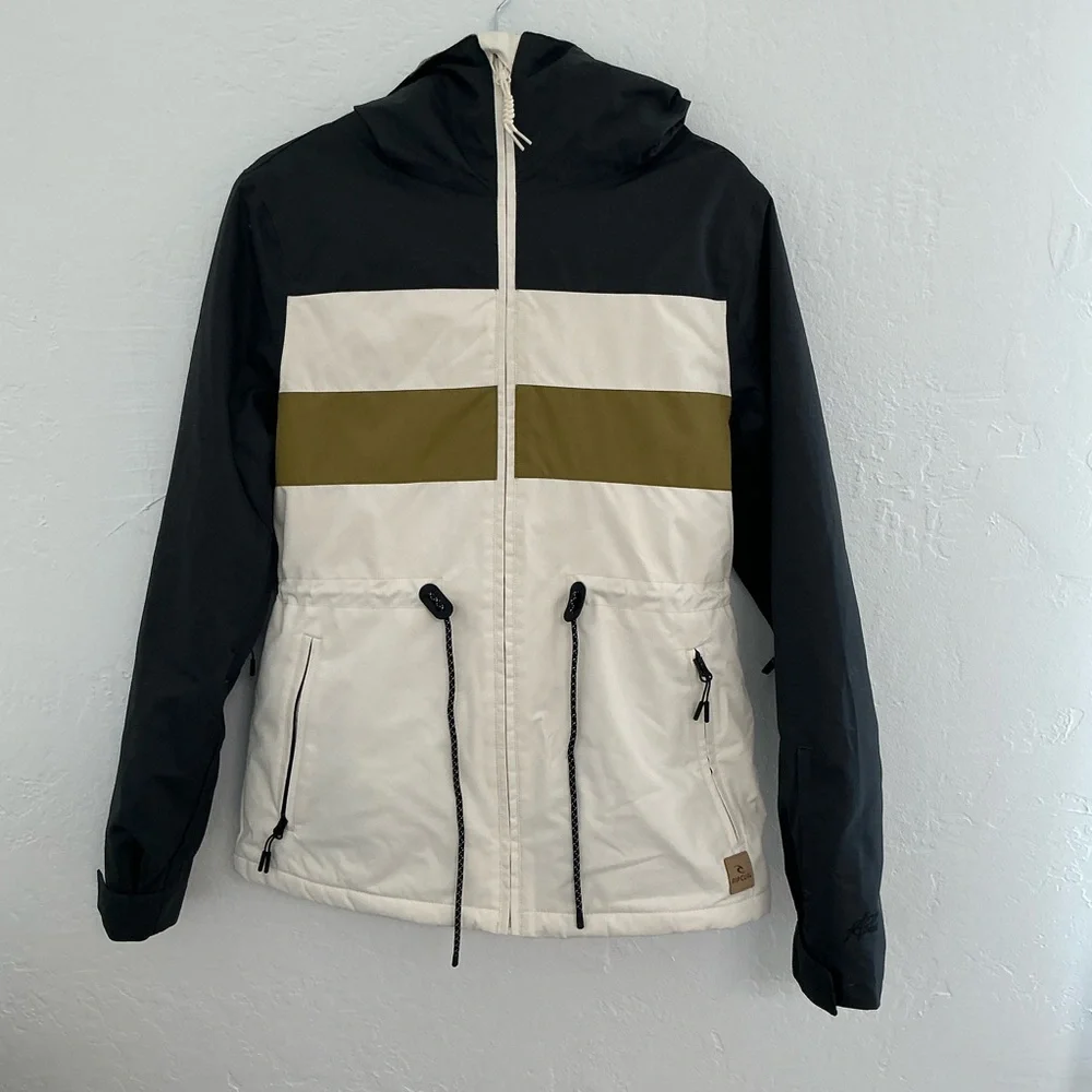 Rip Curl Anti-Series Rider Betty 10K Snow Ski Jacket - Color Block - Picture 2 of 6